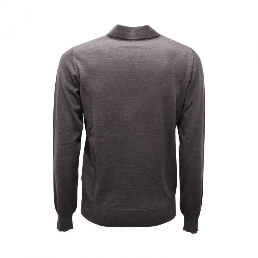 8754AP polo uomo EMPORIO ARMANI man wool polo-shirt