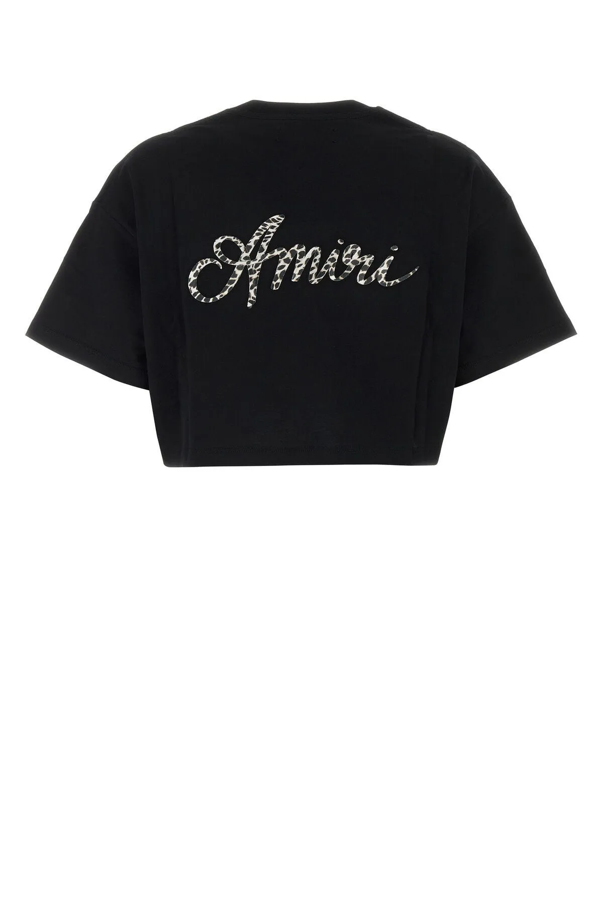 Black cotton t-shirt    