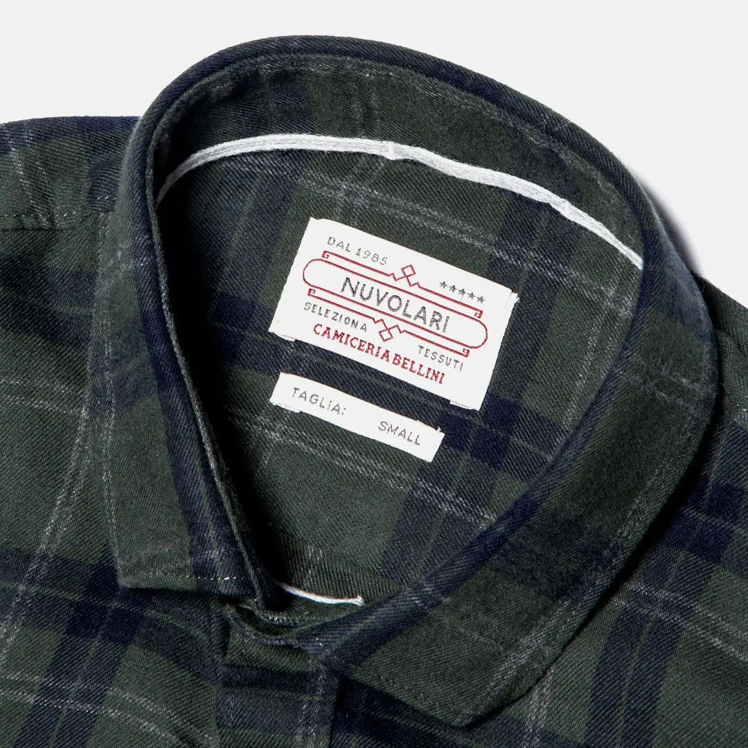 CAMICIA EXCLUSIVE X NUVOLARI YOSEMITE GREEN