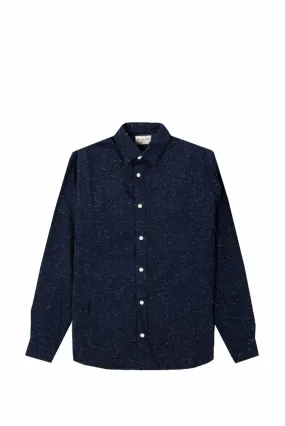 CAMICIA SELECTED EWC 16064457 DRK NAVY
