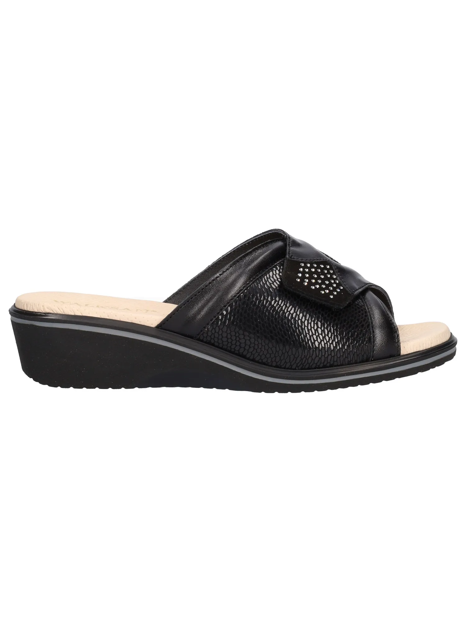 Ciabatta Susimoda Walksan da donna nera