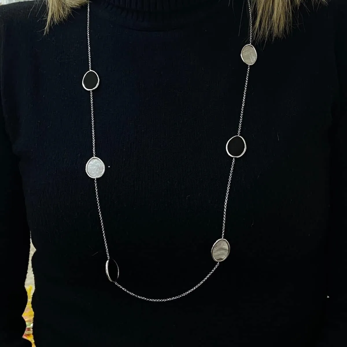 Collana donna Petra Onice