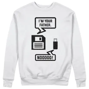 CUC Felpa Girocollo - I m Your Father - NOOOO! Unisex #chooseurcolor