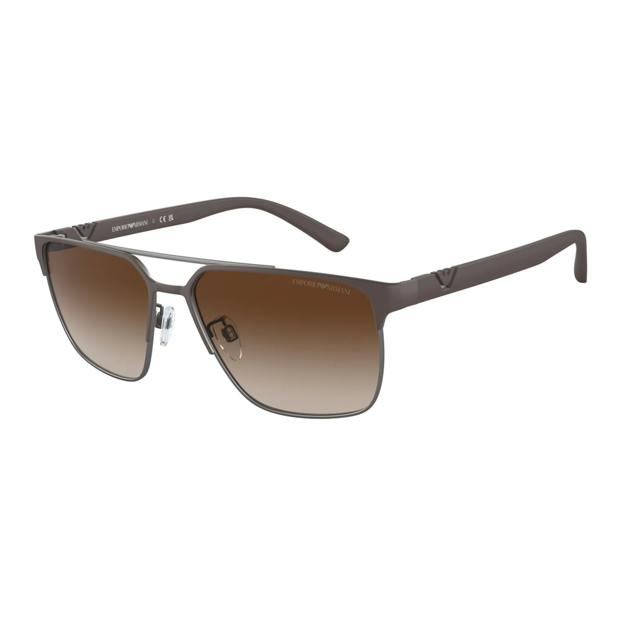   Emporio Armani EA 2134 - 316113 Canna Di Fucile Marrone Opaco | Occhiale Da Sole Uomo 