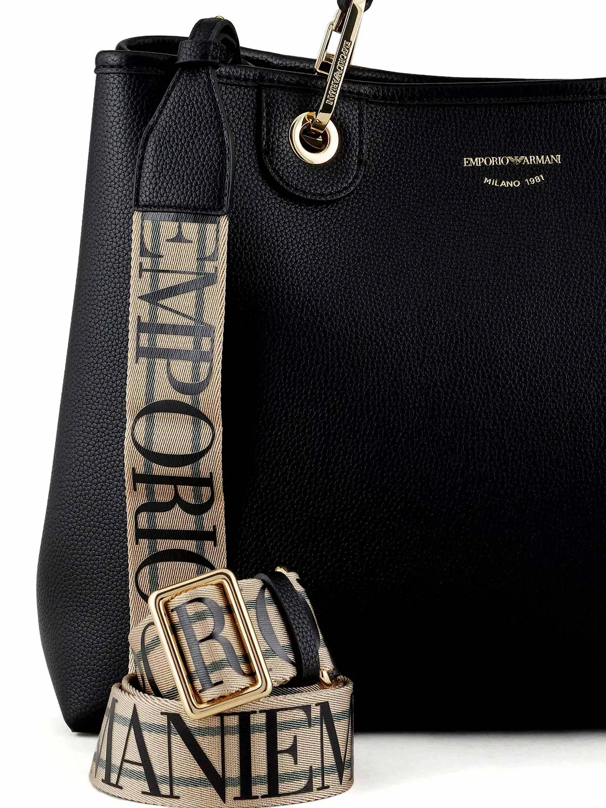 EMPORIO ARMANI ---------- Shopper Donna Stampa Cervo ---------