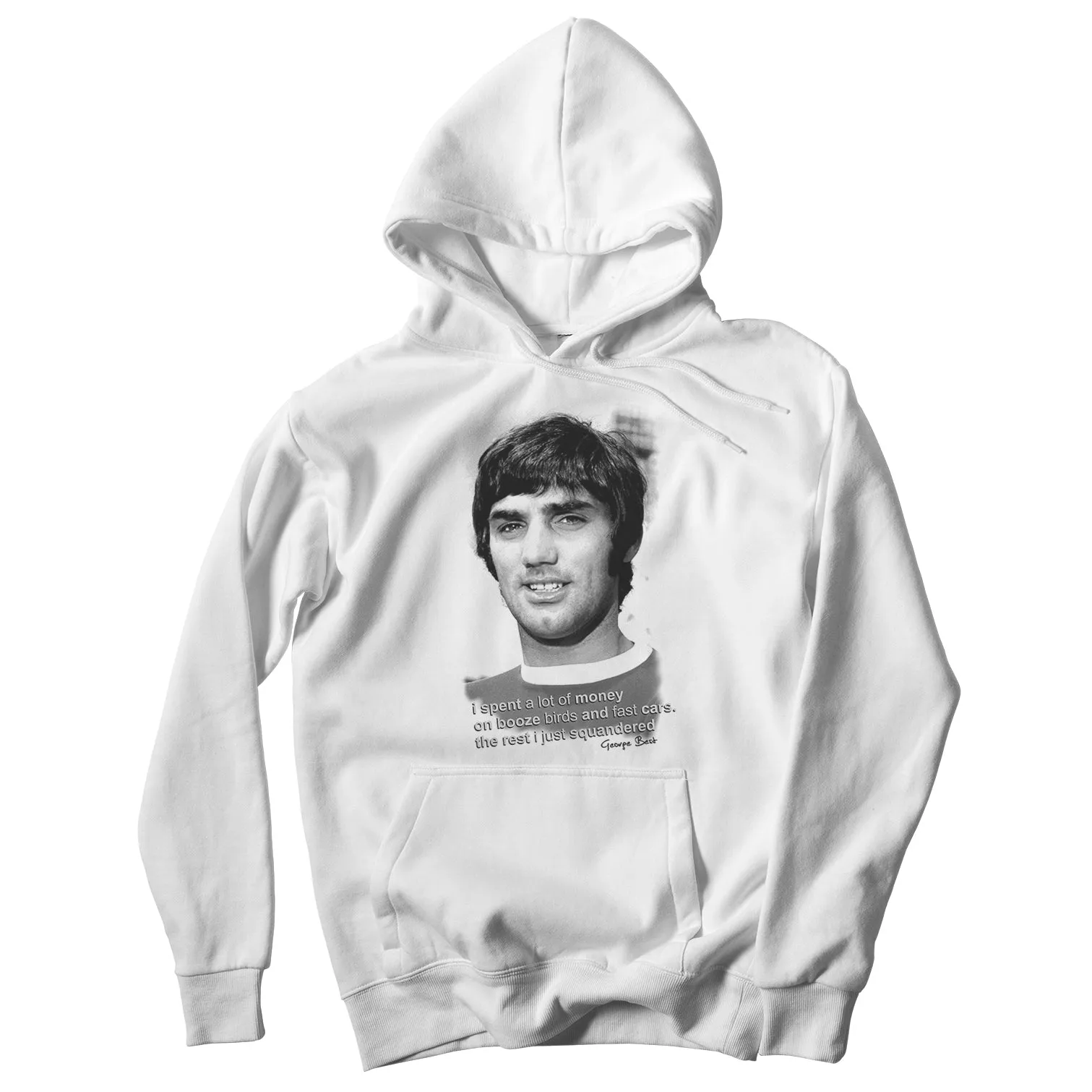 Felpa CUC George Best - Ho speso molti soldi #chooseurcolor