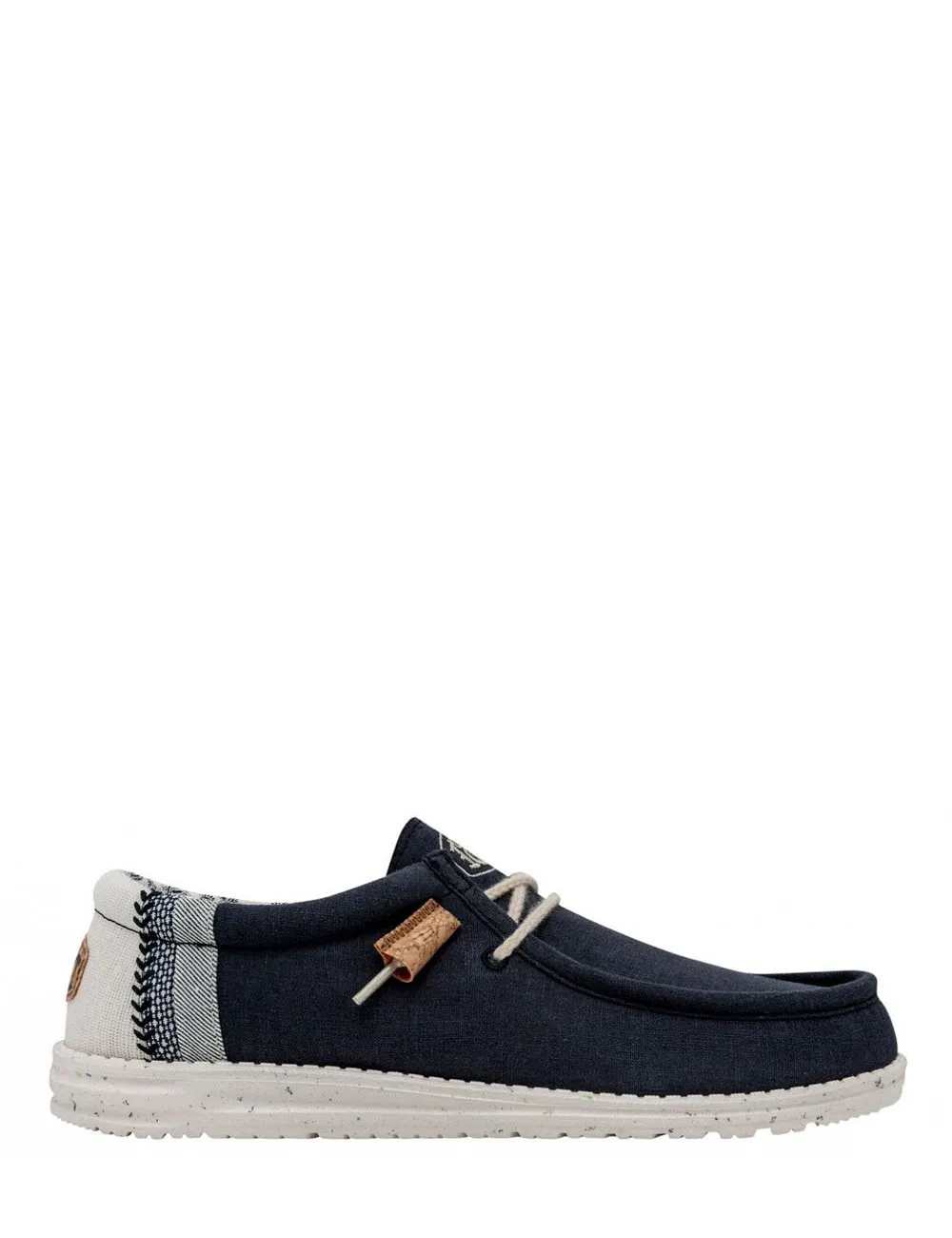 HeyDude     Mocassino Wally break stitch m navy