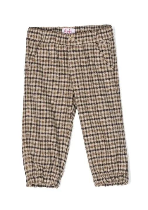 Il Gufo Pantalone a quadri A23PL389C3146