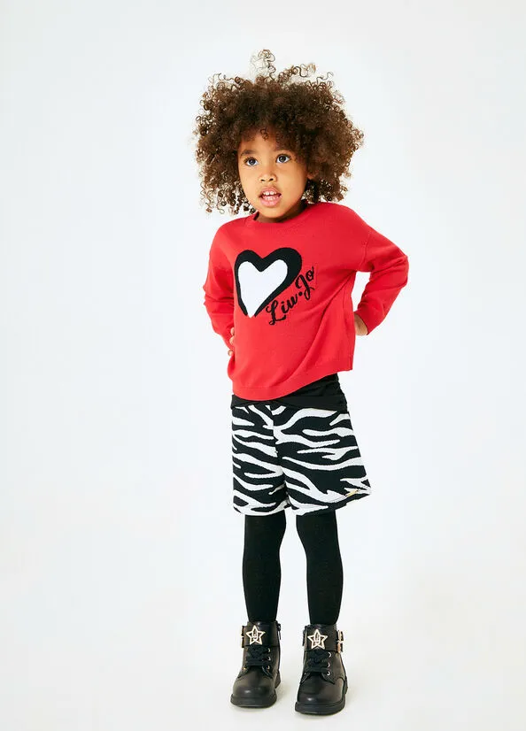     LIU JO kids PANT.JERSEY MEDIO BAMBINE E RAGAZZE      