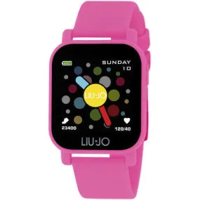 LIUJO Smartwatch Liu Jo in acciaio e silicone fucsia