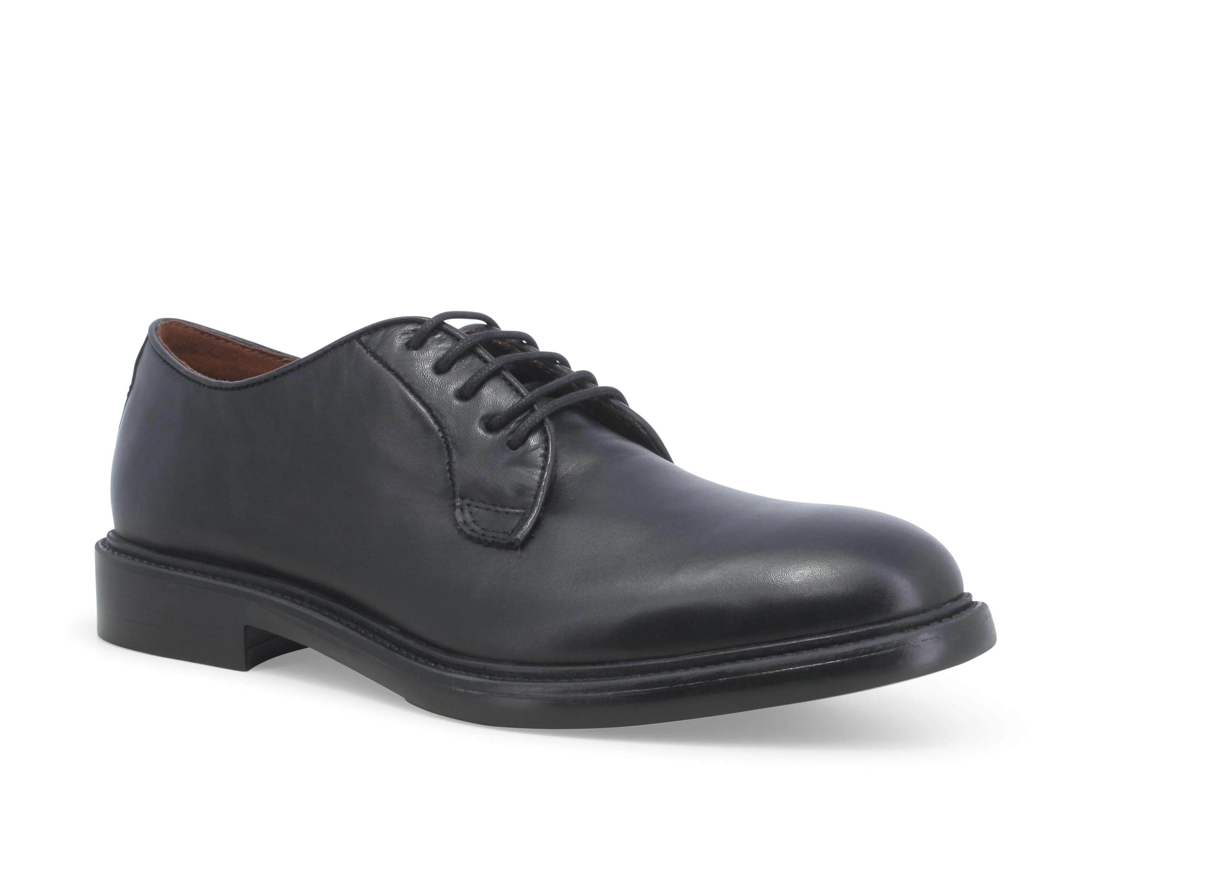 Melluso Scarpa uomo stringata classica in pelle nero u55247w
