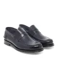 Mocassino Brecos COLLEGE INGLESE in pelle blu