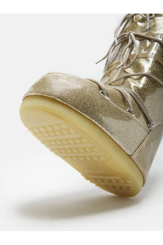 Moon Boot Icon Glitter Oro