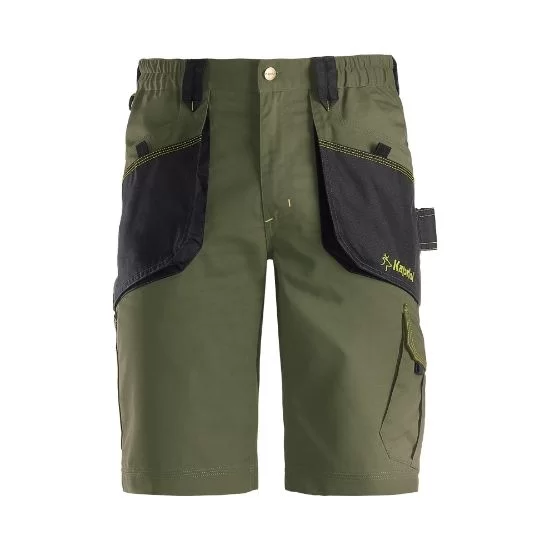 PANTALONE CORTO SLICK VERDE (tutto per l'edilizia firmato Kapriol)