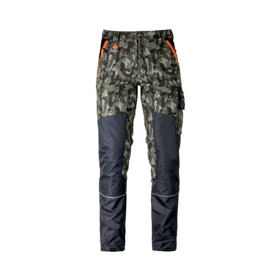 PANTALONE TENERE' PRO GARDEN VERDE CAMO (tutto per l'edilizia firmato )