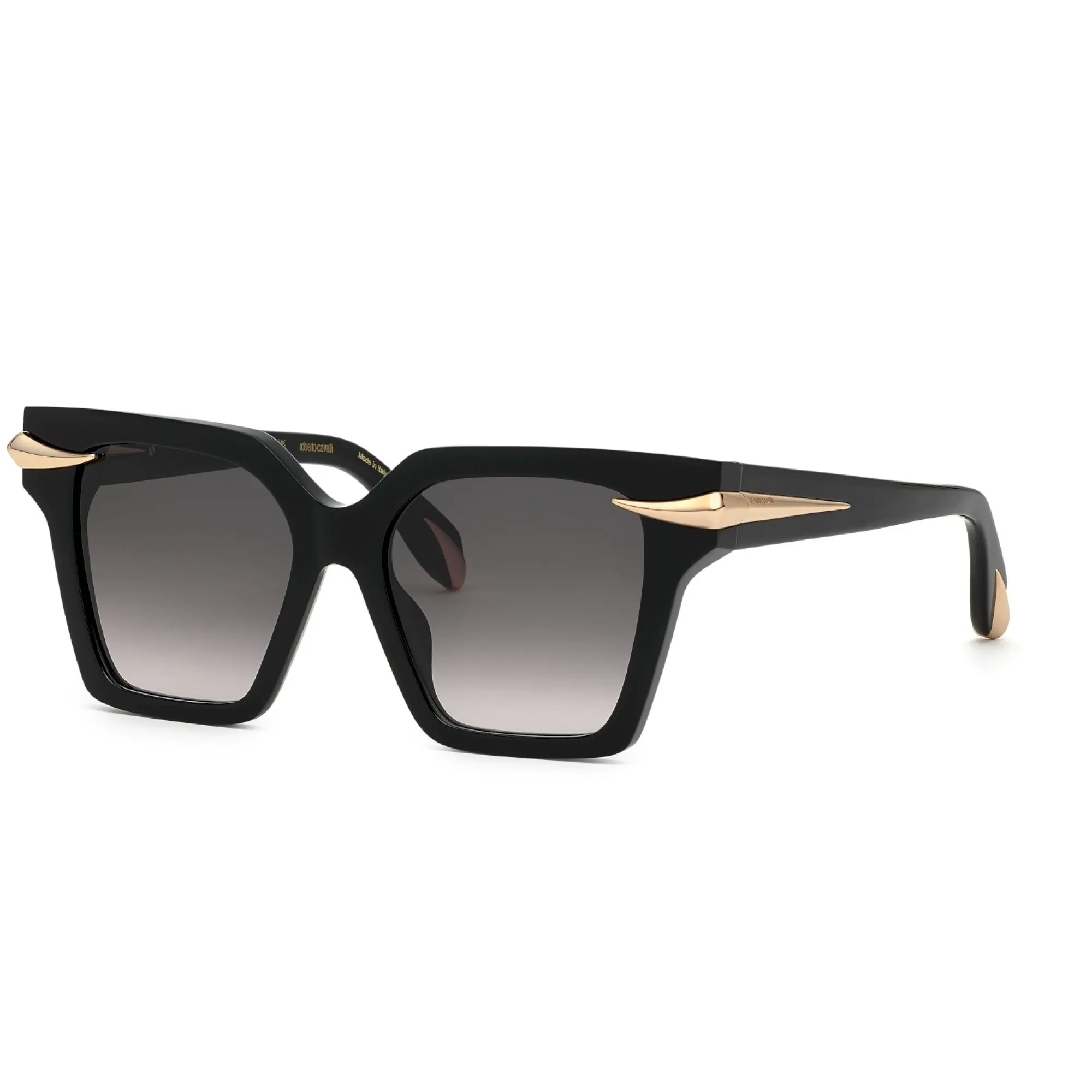   Roberto Cavalli SRC002M - 0700 Nero Lucido | Occhiale Da Sole Unisex 