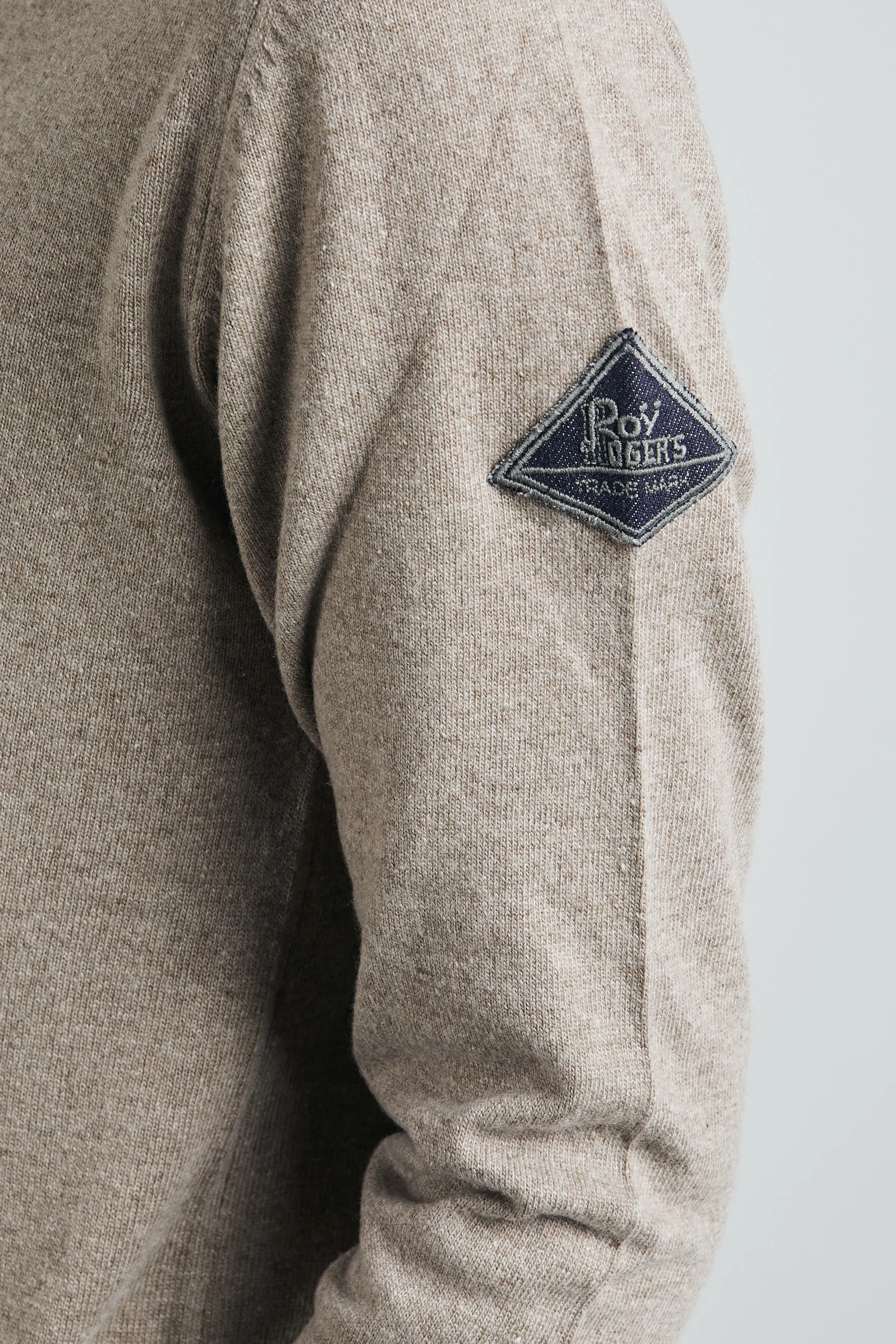 Roy Roger's Turtle Neck Wool&ws Fin. 12 Beige Uomo
