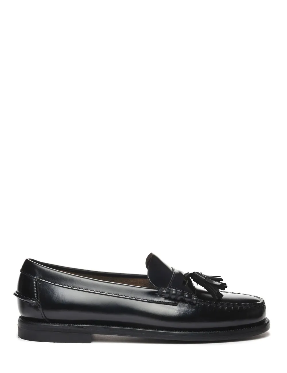 Sebago     Mocassino con nappine multicolor nero