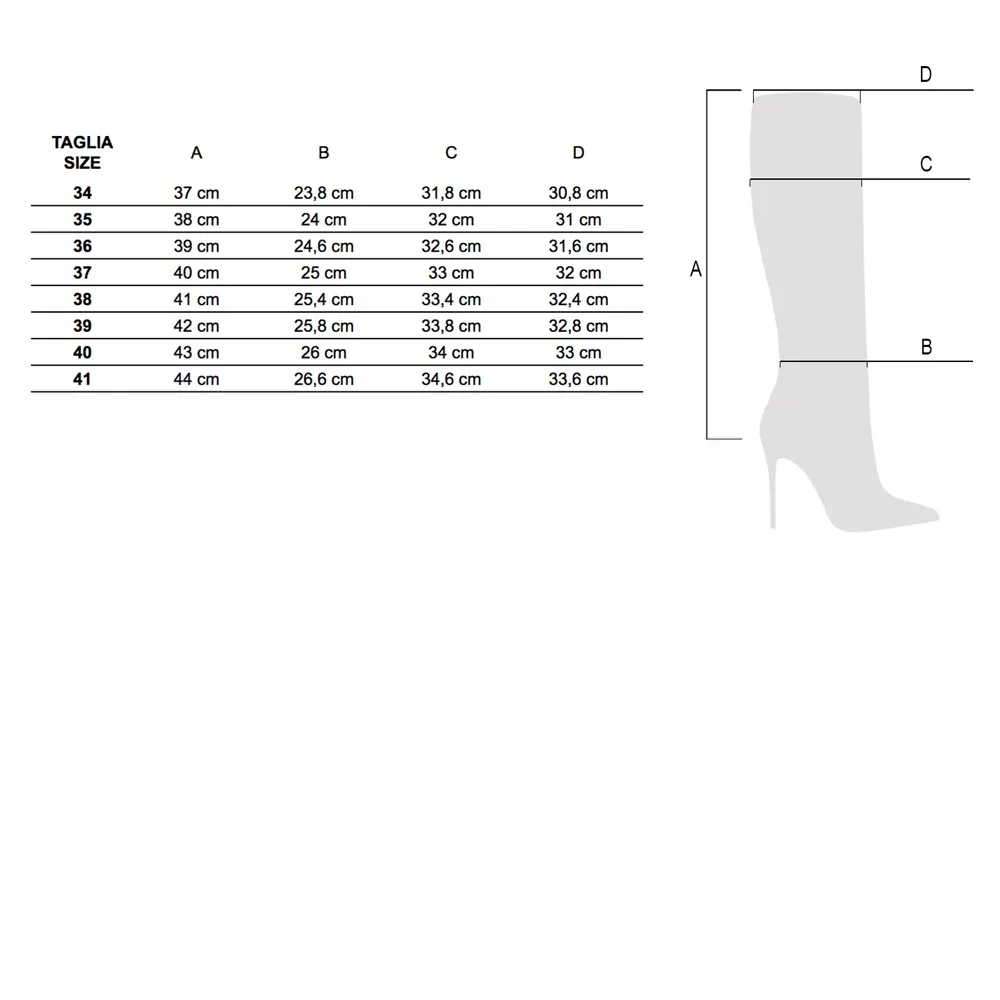 Stivale vernice nera – COD. 34855 