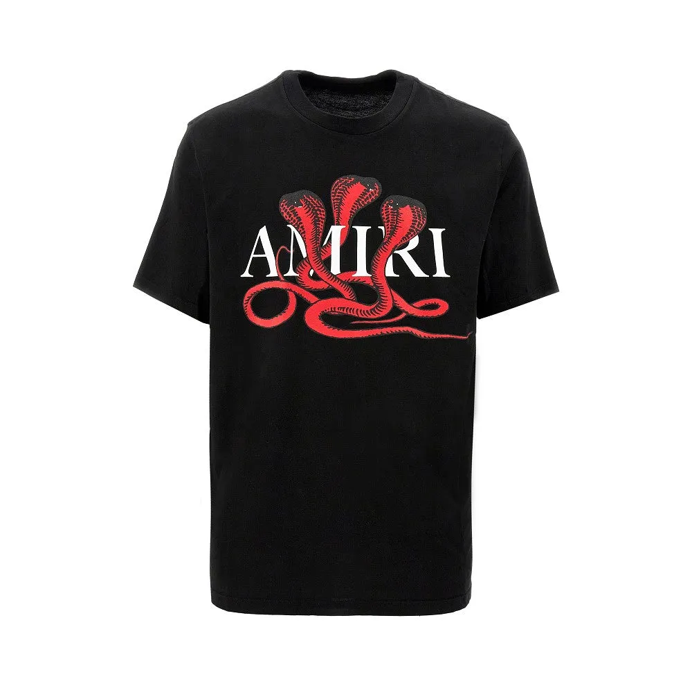 T-shirt con stampa logo Snakes