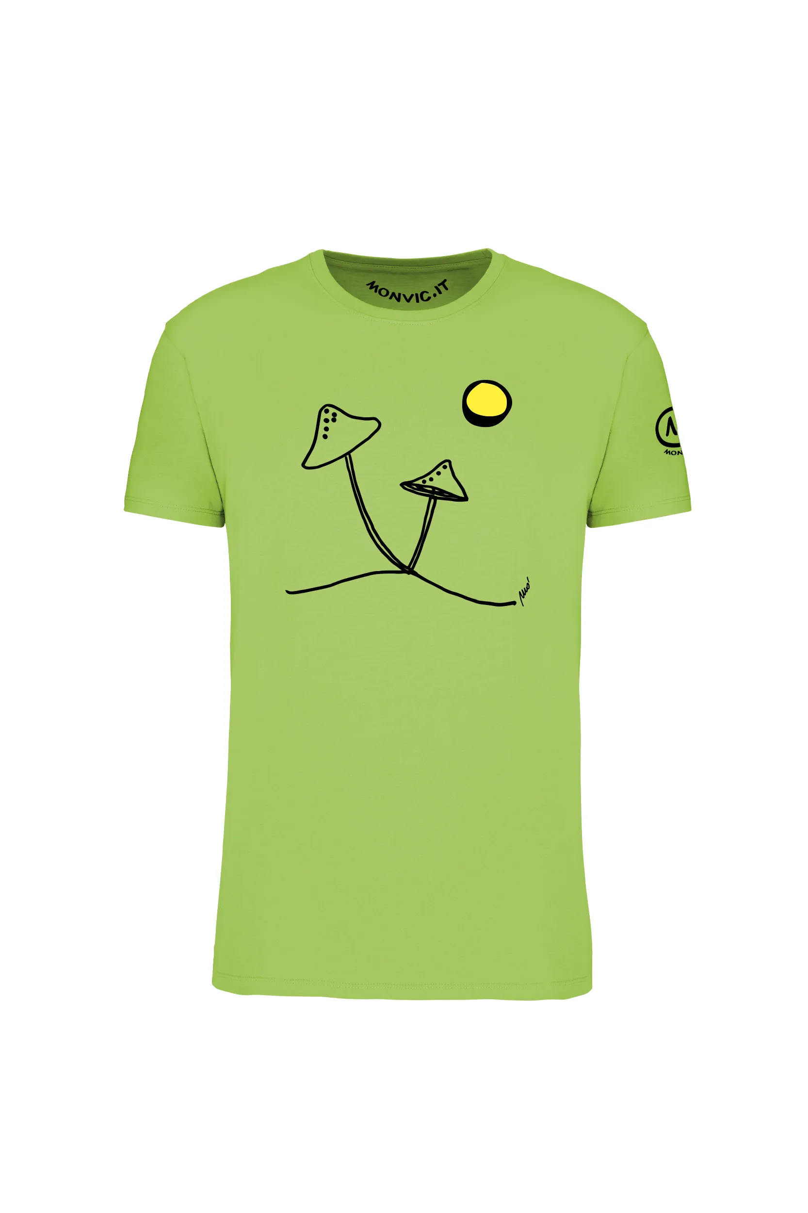 --T-shirt uomo “Mushrooms” HASH ORGANIC-